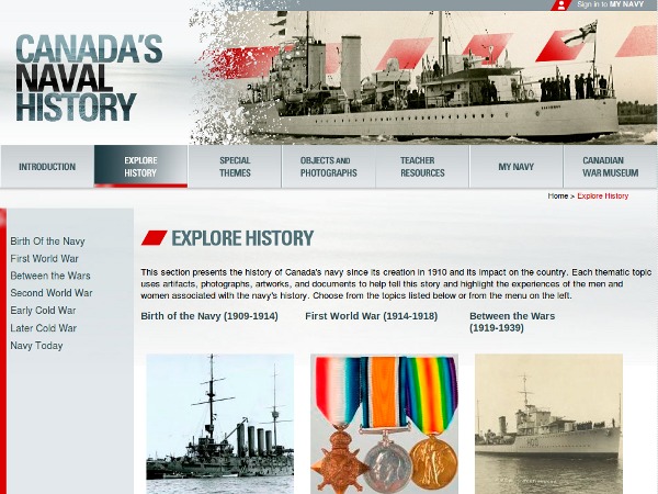 Canada's Naval History